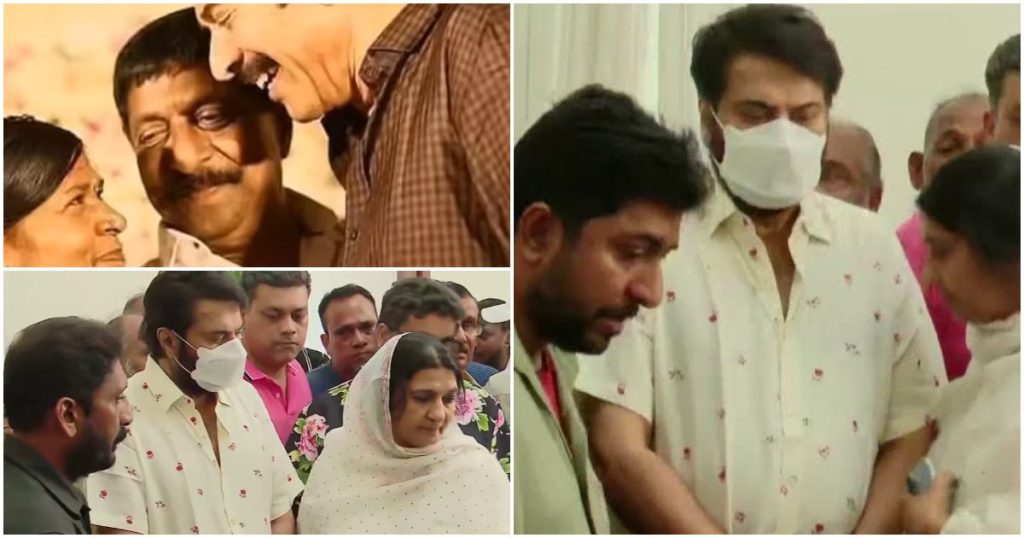 Mammootty Pays Heartfelt Tribute at Sreenivasan’s Home