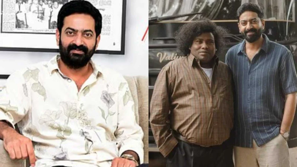 Saiju Kurup Begins Dubbing for Devotional Drama Harivarasanam